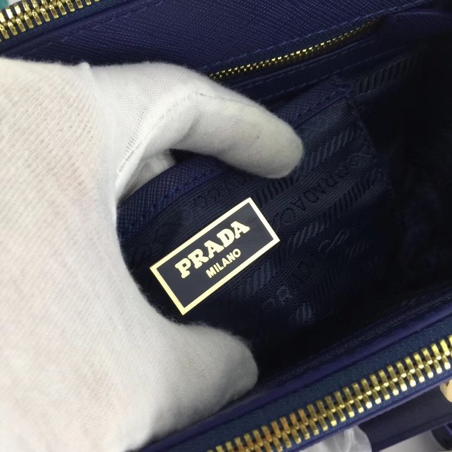 Prada Galleria Small Saffiano Leather Bag BN2316 blue