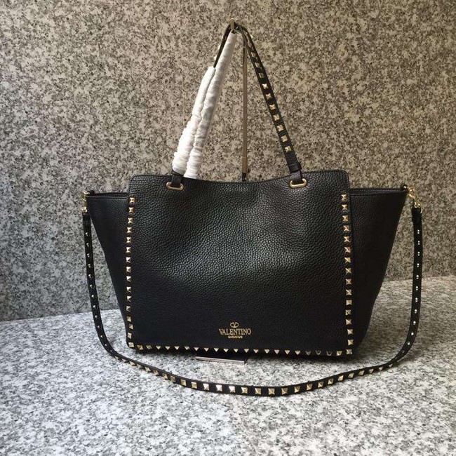 VALENTINO Rockstud large tote 0973 black