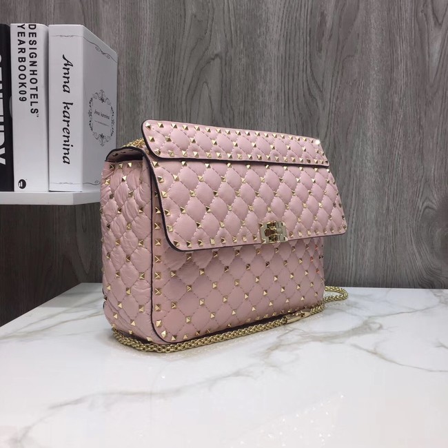 VALENTINO Quilted leather shoulder bag 96593 pink