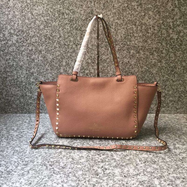 VALENTINO Rockstud medium tote 0972 pink