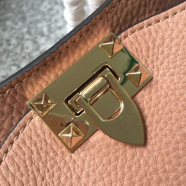 VALENTINO Rockstud medium tote 0972 pink