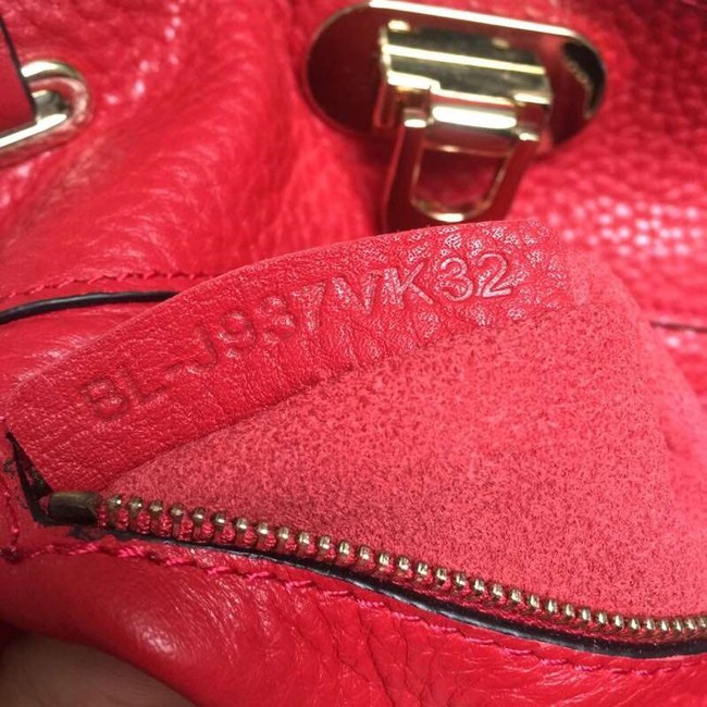 VALENTINO Rockstud medium tote 0972 red