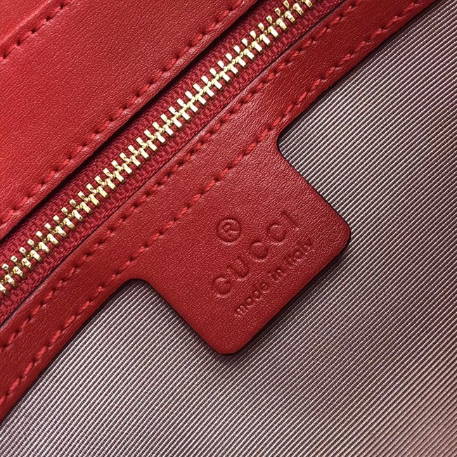 Gucci Arli small shoulder bag 550129 red&black