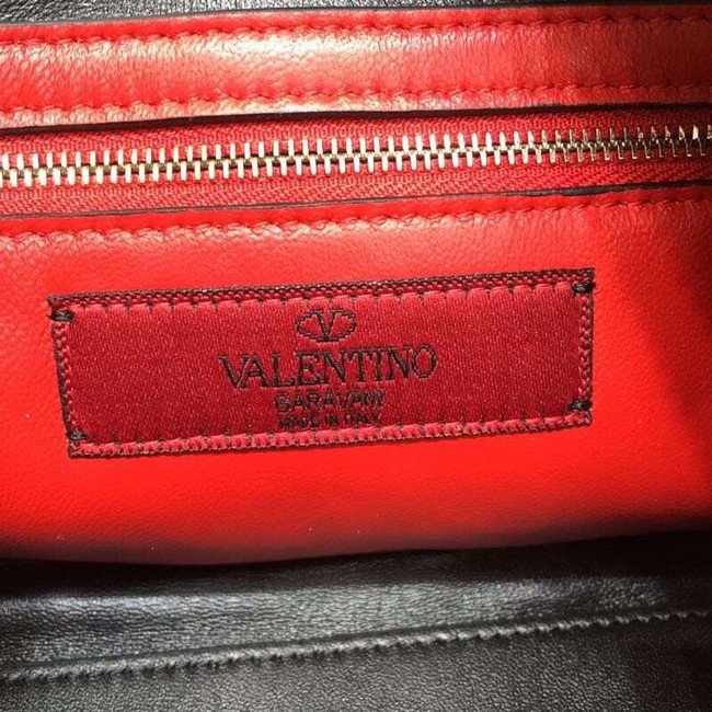 VALENTINO leather clutch 0125 Rose Gold