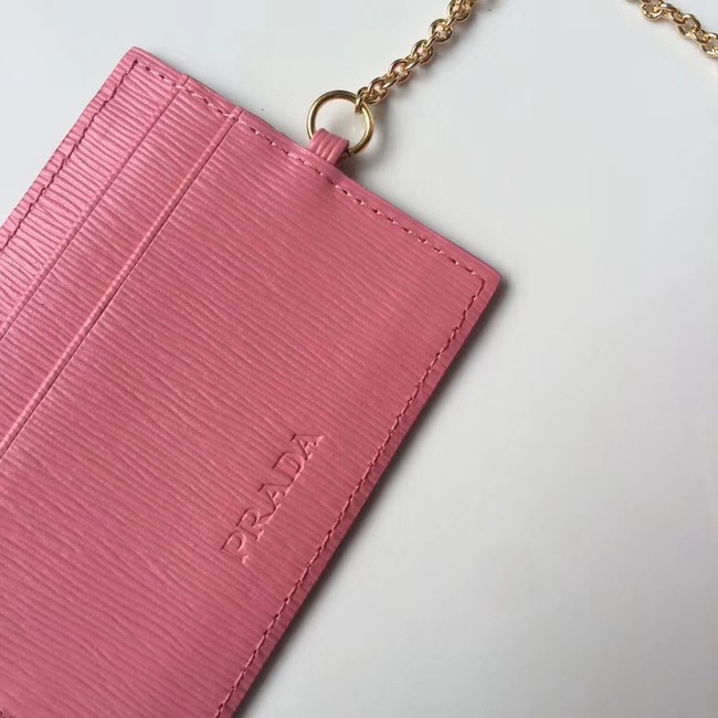 Prada Leather Wallet 1MH132 pink