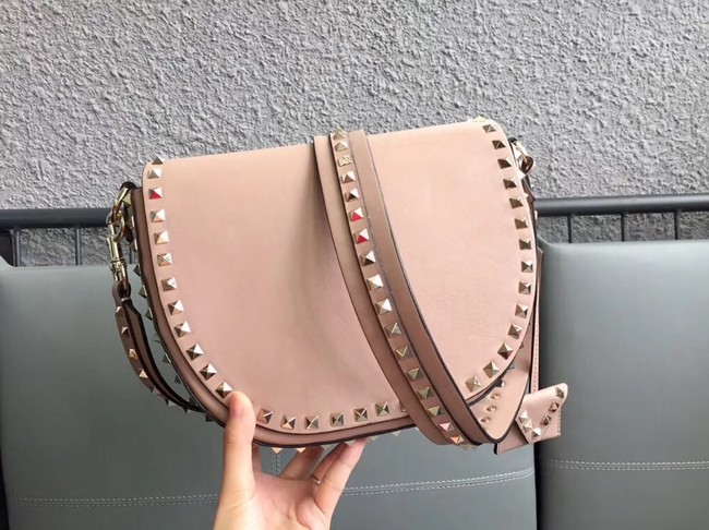 VALENTINO leather shoulder bag 0781 apricot