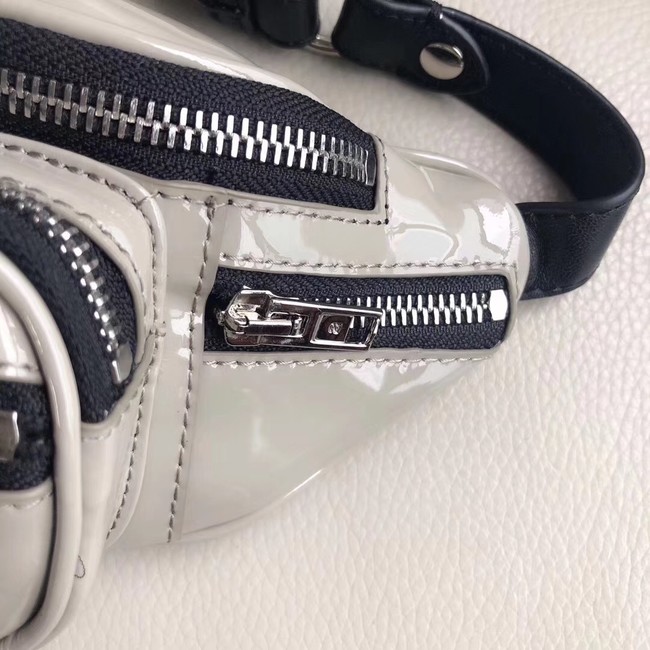 Alexander Wang leather Mini-pocket 0002 grey