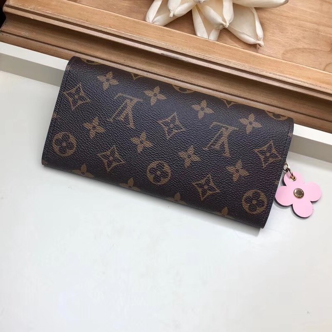 Louis Vuitton EMILIE WALLET M63895 Bleu Jean Blue