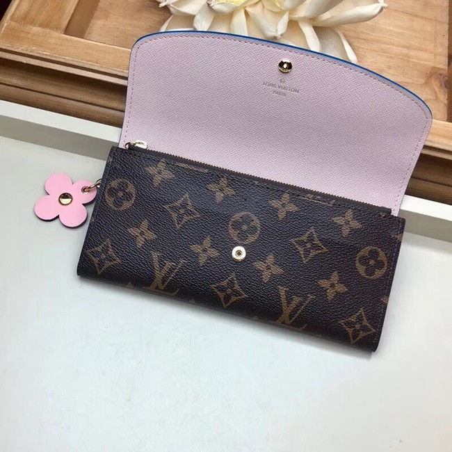 Louis Vuitton EMILIE WALLET M63895 Bleu Jean Blue