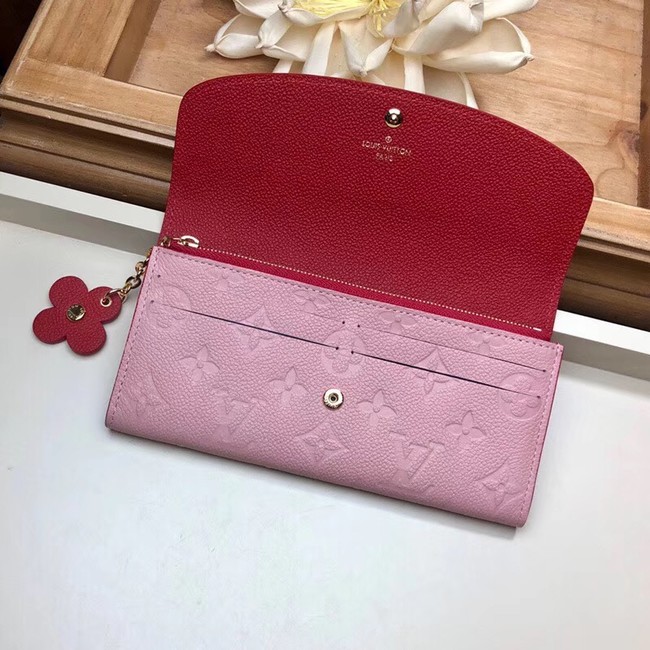 Louis Vuitton EMILIE WALLET M63918 Rose Ballerine