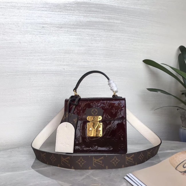 Louis vuitton SPRING STREET M90375 purplish red