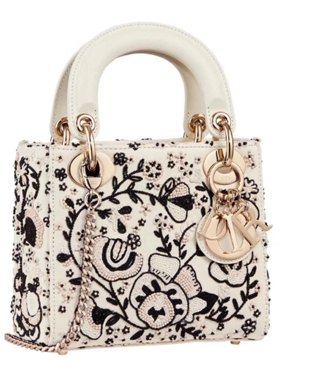 MINI LADY DIOR-TAS TOILE DE JOUY M0505OSNG