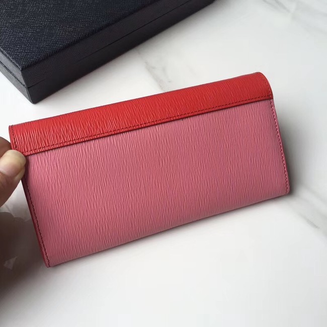 Prada leather mini-bag 1DH002 red