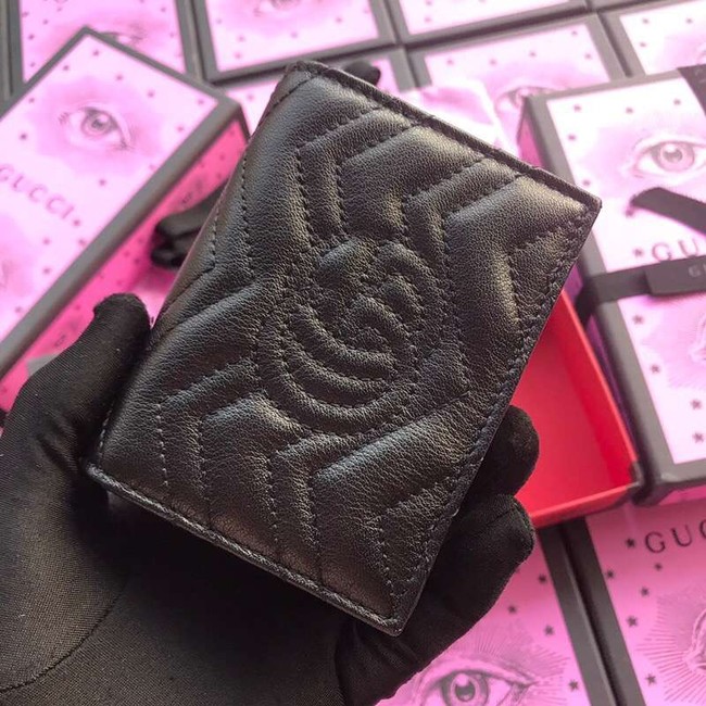 Gucci GG Marmont card case 466492 black