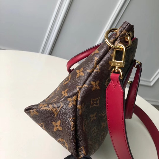 Louis vuitton FLOWER ZIPPED TOTE BB M44351 Lie de Vin