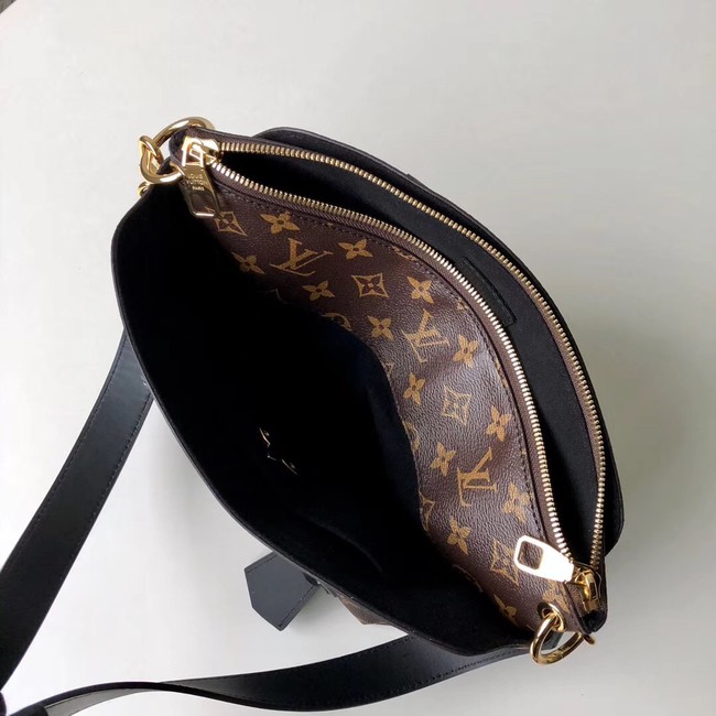 Louis vuitton FLOWER ZIPPED TOTE BB M44351 black