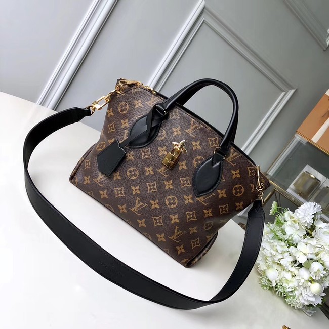 Louis vuitton FLOWER ZIPPED TOTE BB M44351 black