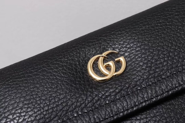 Gucci GG Marmont small shoulder bag 497984 black