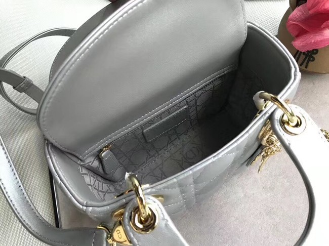 MINI LADY DIOR-TAS VAN LAMSLEER M15P grey