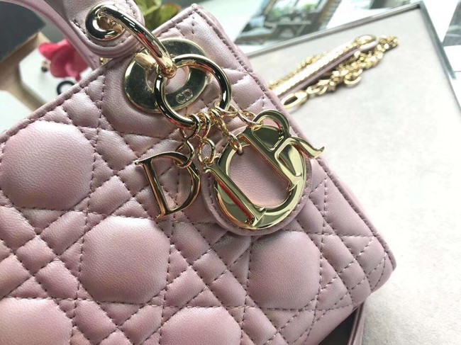 MINI LADY DIOR-TAS VAN LAMSLEER M15P pink