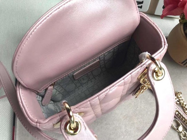 MINI LADY DIOR-TAS VAN LAMSLEER M15P pink