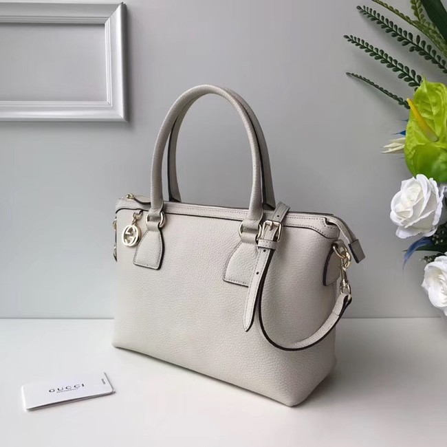 Gucci GG Classic Tote Bag 449659 white