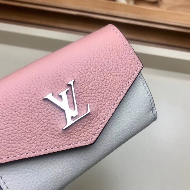  Louis Vuitton LOCKMINI WALLET M63978 ROSE BALLET BLANC MAITO NOIR