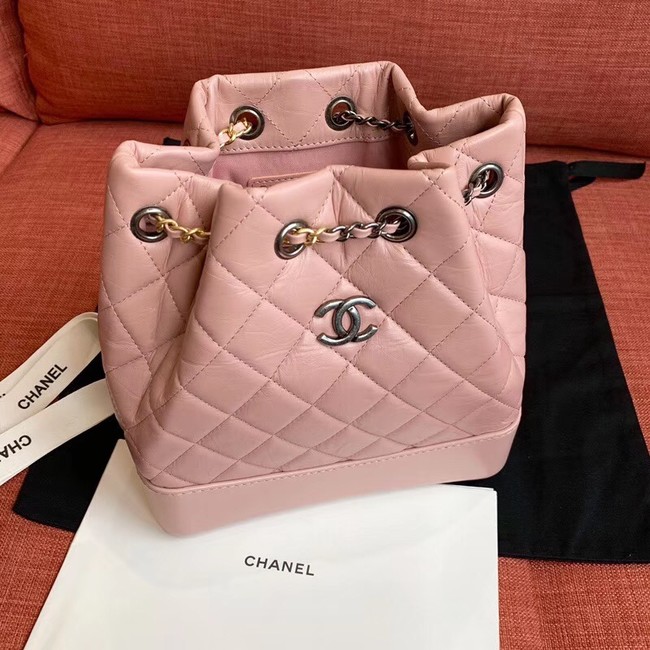 Cchanel gabrielle backpack A94501 light pink