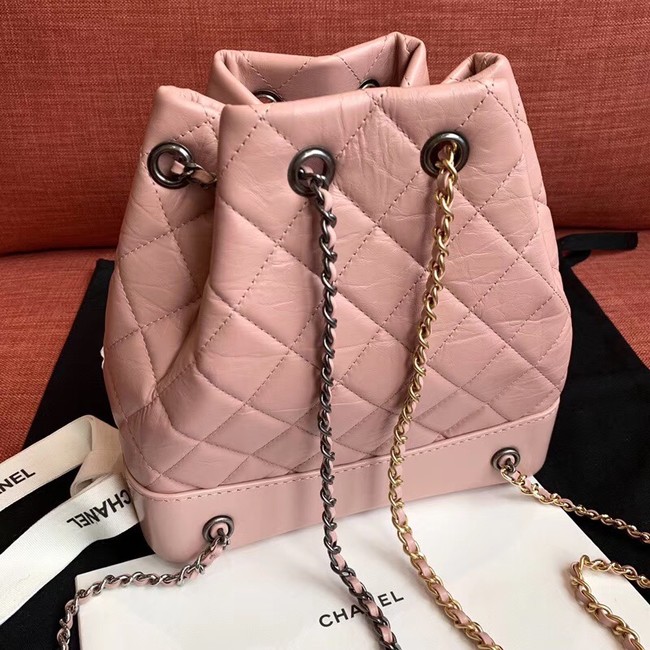 Cchanel gabrielle backpack A94501 light pink