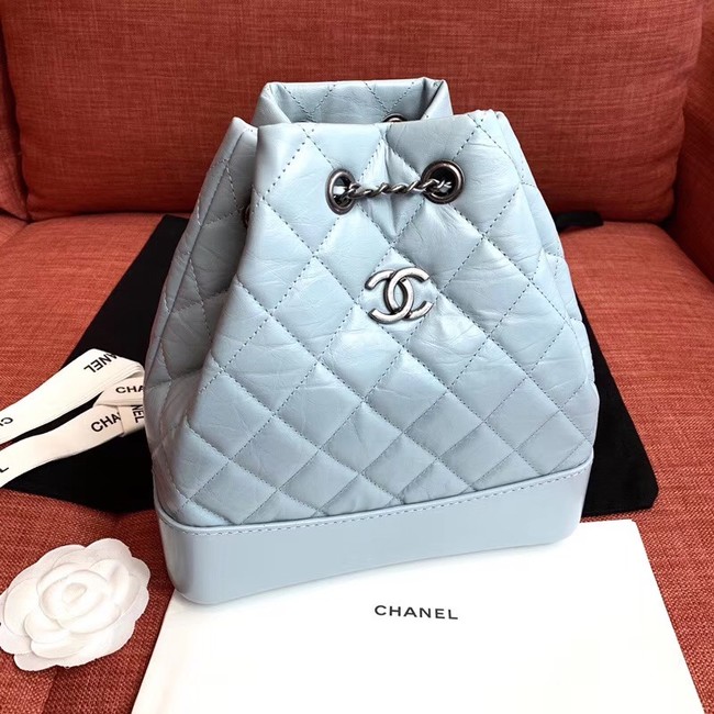 Chanel gabrielle backpack A94501 light blue