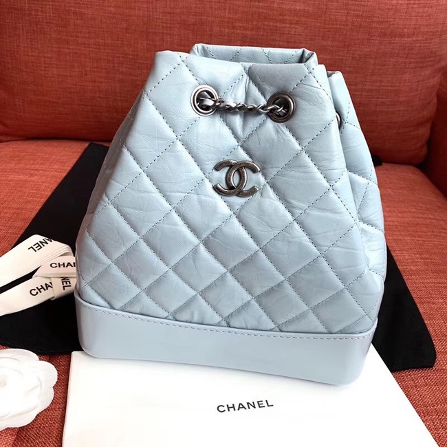 Chanel gabrielle backpack A94501 light blue