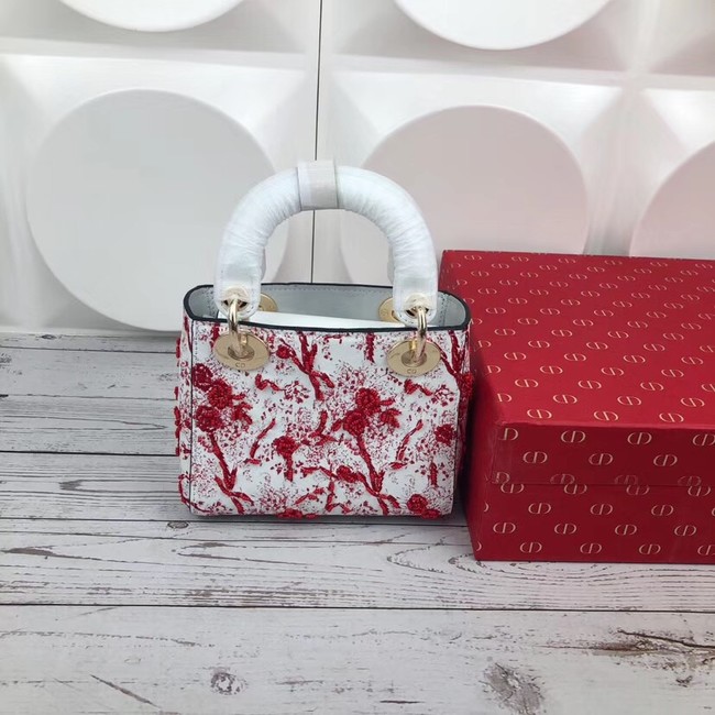 MINI LADY DIOR-TAS TOILE DE JOUY M941