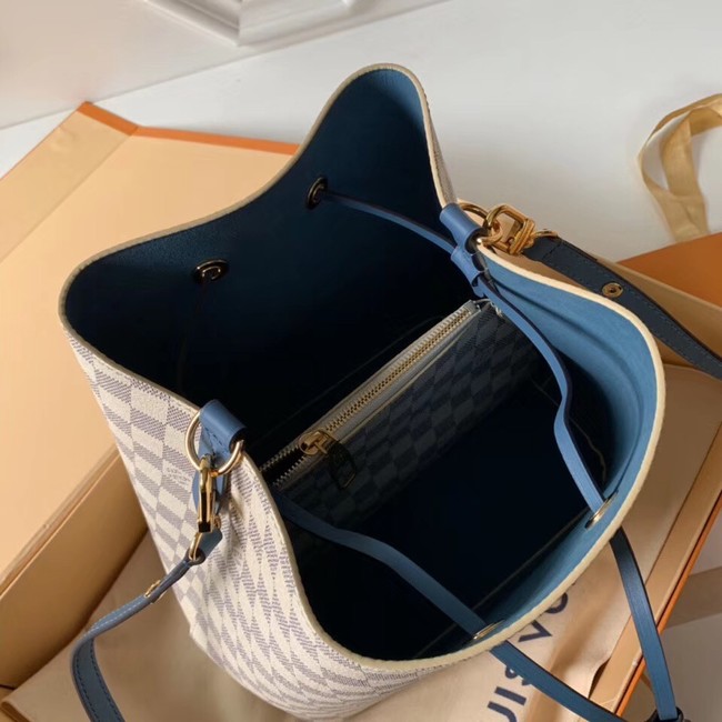 Louis vuitton original Damier Azur NEONOE N44022 blue