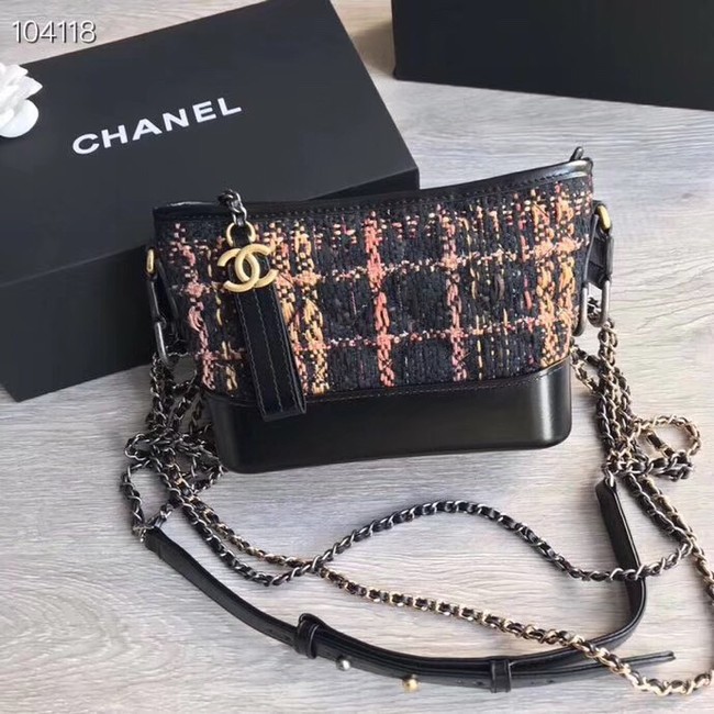 Chanel gabrielle small hobo bag A91810 black