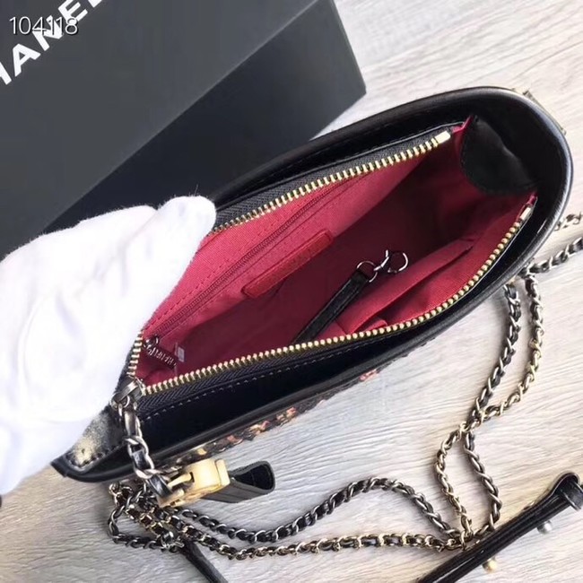 Chanel gabrielle small hobo bag A91810 black