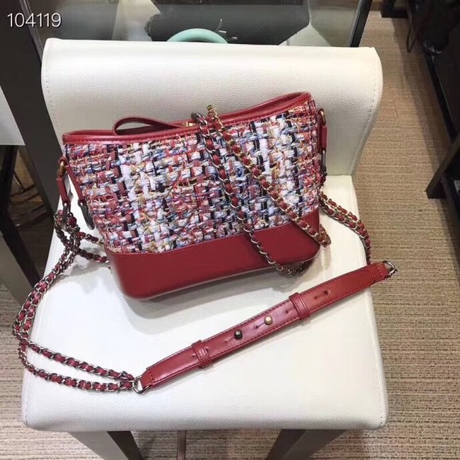 Chanel gabrielle small hobo bag A91810 red