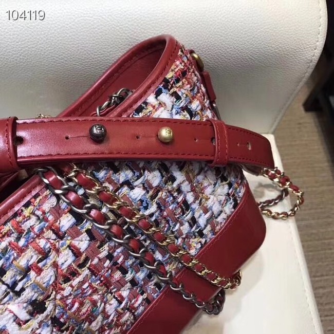 Chanel gabrielle small hobo bag A91810 red