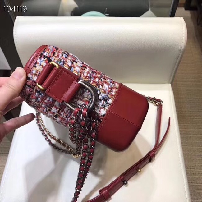 Chanel gabrielle small hobo bag A91810 red