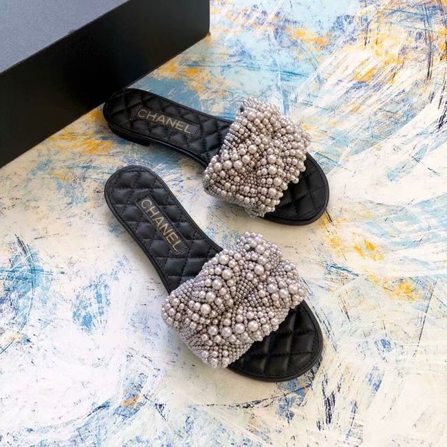 Chanel Pearl slippers CH2479XXC-2