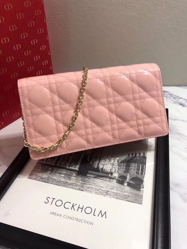 LADY DIOR CALFSKIN WALLET M9001 pink