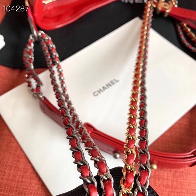 Chanel gabrielle small hobo bag A91810 red