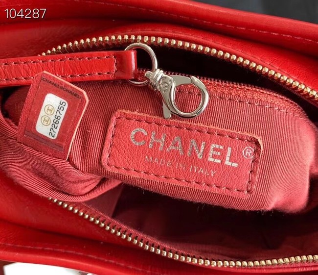 Chanel gabrielle small hobo bag A91810 red