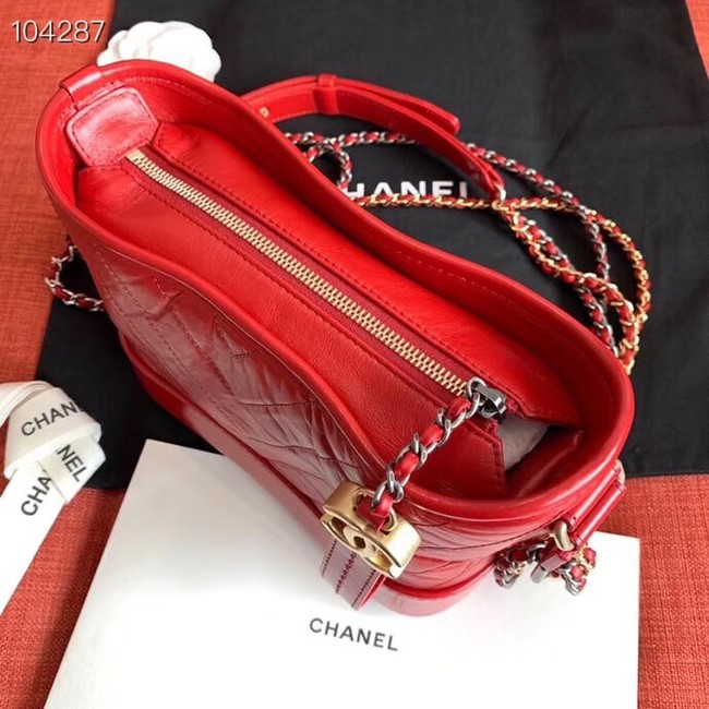 Chanel gabrielle small hobo bag A91810 red