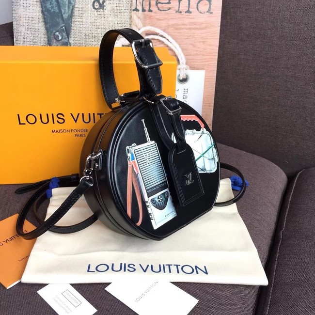 Louis vuitton original PETITE BOITE CHAPEAU M52972 Black