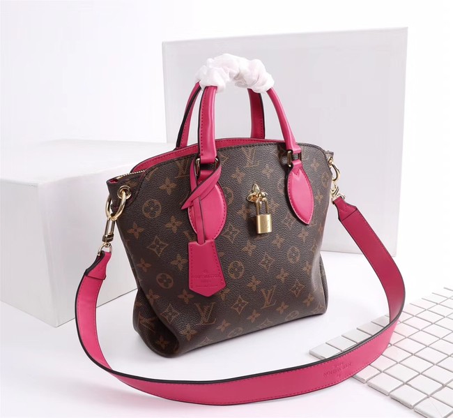 Louis Vuitton Monogram Canvas FLOWER ZIPPED TOTE BB M44350 rose