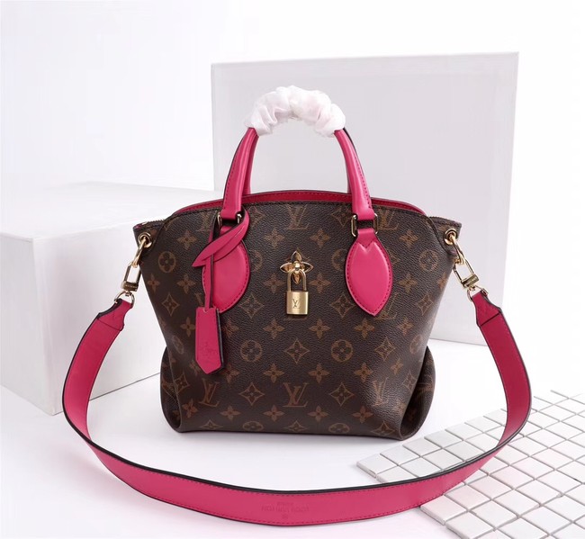 Louis Vuitton Monogram Canvas FLOWER ZIPPED TOTE BB M44350 rose