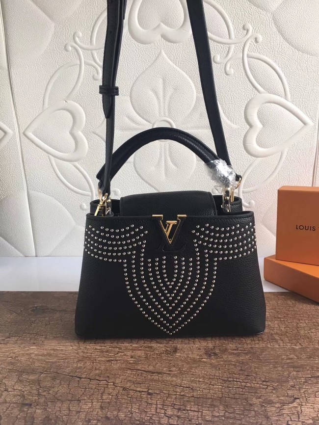 Louis vuitton CAPUCINES BB M53216 Black