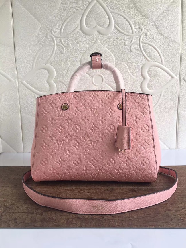 Louis vuitton mongram empreinte MONTAIGNE N41046 pink