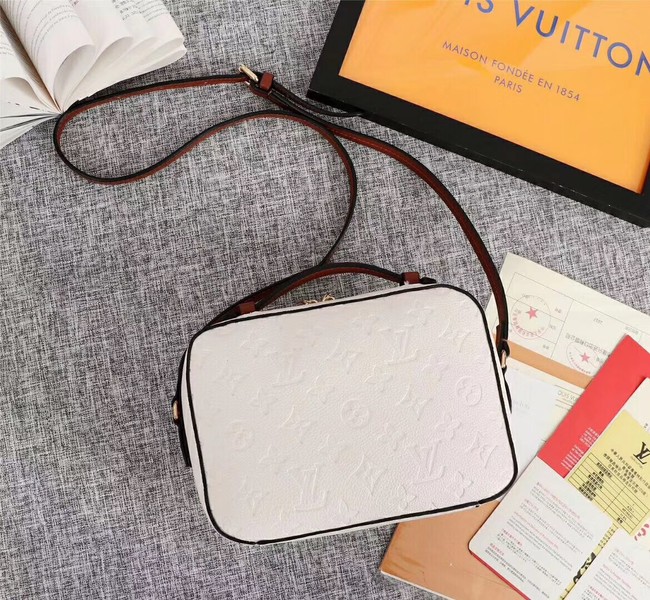 Louis vuitton mongram empreinte SAINTONGE M44593 Cream