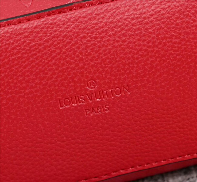 Louis vuitton mongram empreinte SAINTONGE M44593 red